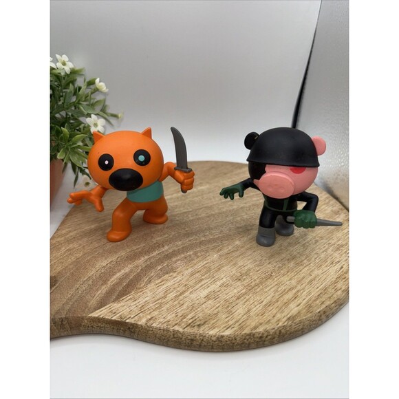 Lot of 3 PIGGY Mini figures Collectible -Soldier-Foxy-Kholie-Phatmojo Roblox - Picture 8 of 12